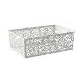 Корзинка универсальная Linden Светло-серый 4,3л 221313321/03 Корзинка универсальная Linden Светло-серый 4,3л 221313321/03