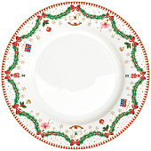  Тарелка обеденная, 26,5 см, Новогодняя гирлянда, Magie de Noel EL-R0942/MNOE 