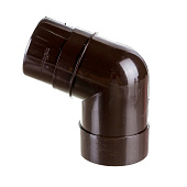  Колено 72° Docke PREMIUM, Шоколад Ral:8019 