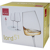  Набор бокалов для вина RONA "Lord", 510мл, 6шт 900-477 