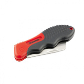 Нож электрика, складной, прямое лезвие, эргономичная двухкомпонентная рукоятка// Matrix Нож электрика, складной, прямое лезвие, эргономичная двухкомпонентная рукоятка// Matrix