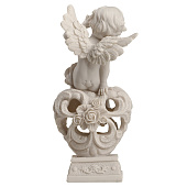 Сувенир Белоснежный ангел на ажурном сердце, 13х6х5,5 см, полистоун, 4053251 Сувенир Белоснежный ангел на ажурном сердце, 13х6х5,5 см, полистоун, 4053251