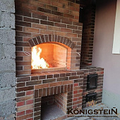  Кирпич печной марксбург кварц ручная формовка 250х120х65мм [М-300] /Кирово-Чепецкий КЗ 