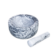  Ступка с пестиком 11,5x6 см мрамор Vetta 884-476 