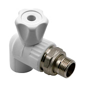  Вентиль для радиатора угловой 20х1/2" PPR 