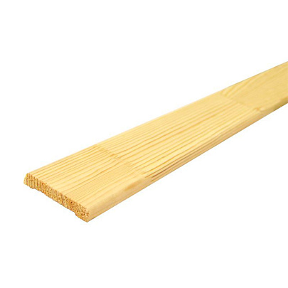  Наличник 100х12х2200 плоский сращенный /сосна 