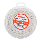 ТУТ 4,0/2,0 мм белая REXANT (уп. 2,44 м) ТУТ 4,0/2,0 мм белая REXANT (уп. 2,44 м)