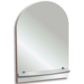 Зеркало Лидия с полкой 50х58 Континент Зеркало Лидия с полкой 50х58 Континент