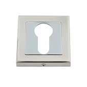 Накладка под цилиндр Нора-М НК-К, матовый никель Накладка под цилиндр Нора-М НК-К, матовый никель