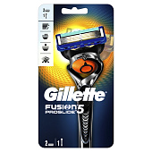  Станок для бритья GILLETTE Fusion ProGlide Flexball Бритва с 2 сменными кассетами 