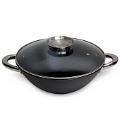  Казан чугунный Kamille Wok 4,5 л 4807MR 