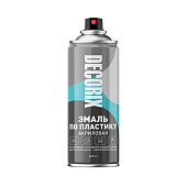 Эмаль аэрозольная по пластику белый матовый 520 мл/DECORIX Эмаль аэрозольная по пластику белый матовый 520 мл/DECORIX