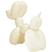 Фигурка полистоун «Воздушный шарик: собачка с золотым носиком», сливочный, 7.5?20.5?17.5 см Фигурка полистоун «Воздушный шарик: собачка с золотым носиком», сливочный, 7.5?20.5?17.5 см