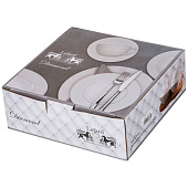  Набор сервировочный на деревянной подставке lefard "диаманд"  359-381 