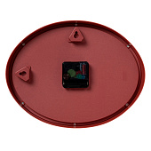 Часы настенные овал 22,5х29см, корпус тёмно-розовый "Классика" "Рубин" 2720-120 Часы настенные овал 22,5х29см, корпус тёмно-розовый "Классика" "Рубин" 2720-120