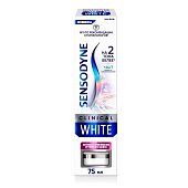 Зубная паста Сенсодин Clinical White Активное отбеливание укрепление эмали 75г