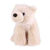 Мягкая игрушка MAXITOYS, белый полярный мишка, 20 см Мягкая игрушка MAXITOYS, белый полярный мишка, 20 см