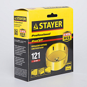 Коронка 121мм биметал.универсал./STAYER "PROFESSIONAL Коронка 121мм биметал.универсал./STAYER "PROFESSIONAL