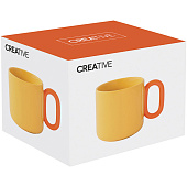  Кружка Easy Life  "Creative" 0.35л (жёлтый) EL-R1740/CRCY 