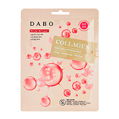  Тканевая маска для лица DABO Collagen с коллагеном 23гр 