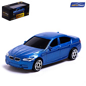  Машина металлическая BMW M5, 1:64, синий, 3098589 