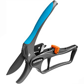 Секатор контактный GRINDA P-33 200мм с храповым механизмом PROLine 423433