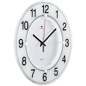  Часы настенные Классика Рубин, круг d-31см, корпус белый, 3232 А4 (10) 