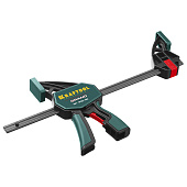 Струбцина "EcoKraft" ручная пистолетная, KRAFTOOL 32226-30, пластиковый корпус, 300/500мм, 150кгс Струбцина "EcoKraft" ручная пистолетная, KRAFTOOL 32226-30, пластиковый корпус, 300/500мм, 150кгс