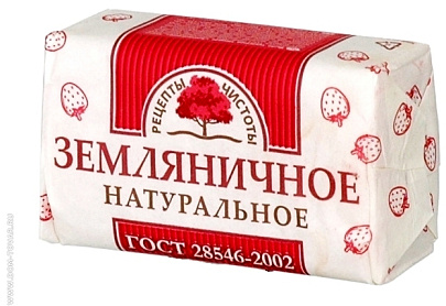  Мыло туалетное Земляничное НМЖК 180гр/НМЖК/36 
