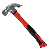 Молоток-гвоздодер 450г, фибергласовая обрезиненная рукоятка, Matrix optimal Молоток-гвоздодер 450г, фибергласовая обрезиненная рукоятка, Matrix optimal