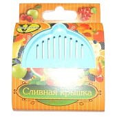  Крышка полиэтилен Сливная винтовая (d=100)  613701 