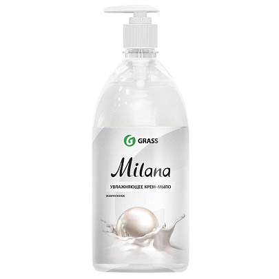  Жидкое мыло "Milana"  1кг ДОЗАТ жемчужн 126201 