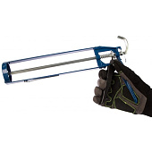  Пистолет для герметика, 310мл, скелетный, шестигранный шток 