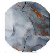  Салфетка сервировочная «Камень», d=38 см, серый 7422264 