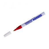 Маркер-краска MunHwa Slim, красная SPM-03, 2мм, нитро основа/12 Маркер-краска MunHwa Slim, красная SPM-03, 2мм, нитро основа/12