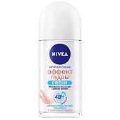  Дезодорант шариковый Nivea DEO 50 женский Эф пудр Fresh 