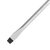 Отвертка SL6x100мм, CrV, трехкомпонентная рукоятка, Denzel Отвертка SL6x100мм, CrV, трехкомпонентная рукоятка, Denzel