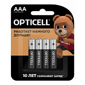  Батарейка ААА/LR03 BASIC (4 шт) OPTICELL 