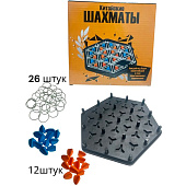  Настольная игра Треугольные шахматы, LP167 