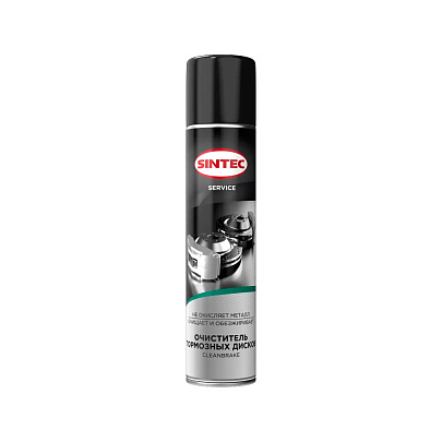  Очиститель тормозов 0,40л Sintec CleanBrake аэрозоль 