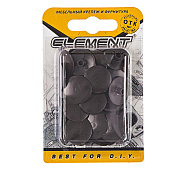 Заглушки на эксцентрик, 40шт, темно коричневый Заглушки на эксцентрик, 40шт, темно коричневый