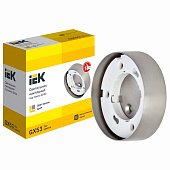 Светильник накладной под лампу GX53 хром IEK LUPB0-GX53-1-K23 Светильник накладной под лампу GX53 хром IEK LUPB0-GX53-1-K23