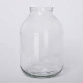 Стеклобанка 3л d-82 (ско) без крышки Стеклобанка 3л d-82 (ско) без крышки