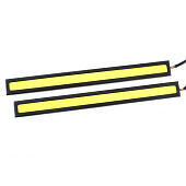 Дневные ходовые огни SKYWAY 145х3х15мм 12V COB диод 2шт Дневные ходовые огни SKYWAY 145х3х15мм 12V COB диод 2шт