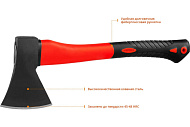 Топор кованый 1,0кг, фибергласовое топорище, 380мм, MIRAX Топор кованый 1,0кг, фибергласовое топорище, 380мм, MIRAX