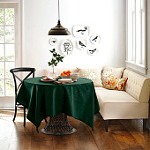 Скатерть (рогожка) 165х200 Волшебная ночь ДТ172 изумруд 70 Скатерть (рогожка) 165х200 Волшебная ночь ДТ172 изумруд 70