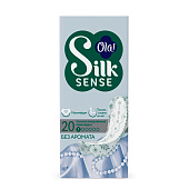  Ежедневные прокладки Ola! Silk Sense LIGHT тонкие стринг-мультиформ 20шт. Арт.50680 