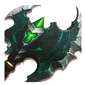 Сувенир, деревянное оружие, топор орка «Зеленый» 9530646 Сувенир, деревянное оружие, топор орка «Зеленый» 9530646