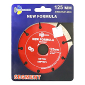  Диск алмазный 125х22,2мм, сегментный, сухое резание, TRIO-DIAMOND 