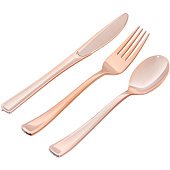  Набор столовых приборов 12шт "Dolce Vita" (вилки, ложки, ножи) розовое золото 860-578 